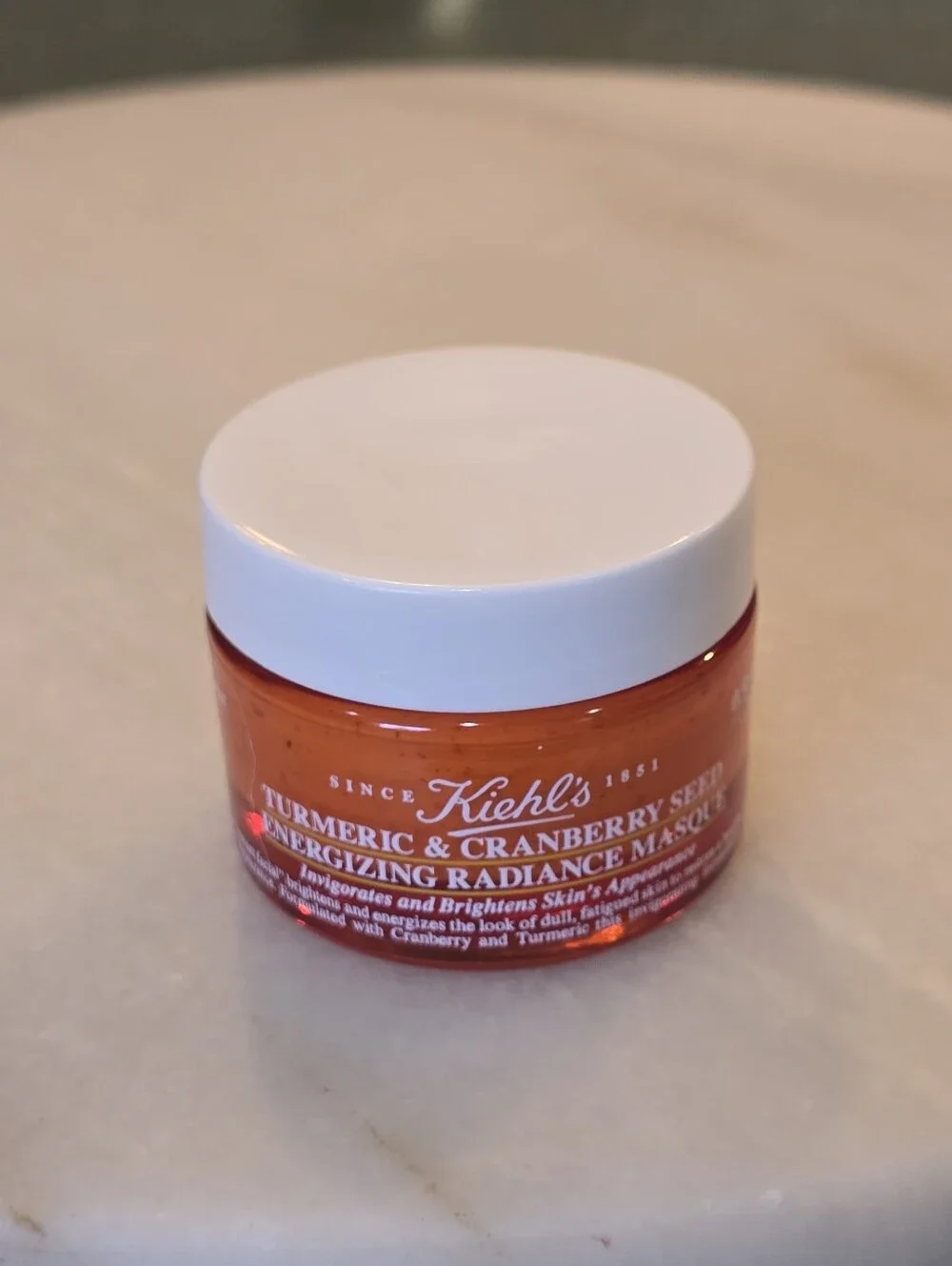0.95 FL Oz Kiehl's Turmeric & Cranberry Seed Radiance Masque